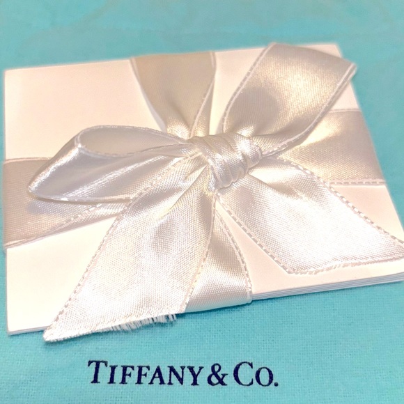 Tiffany & Co. Other - Tiffany & Co. Tiny note card gift tag